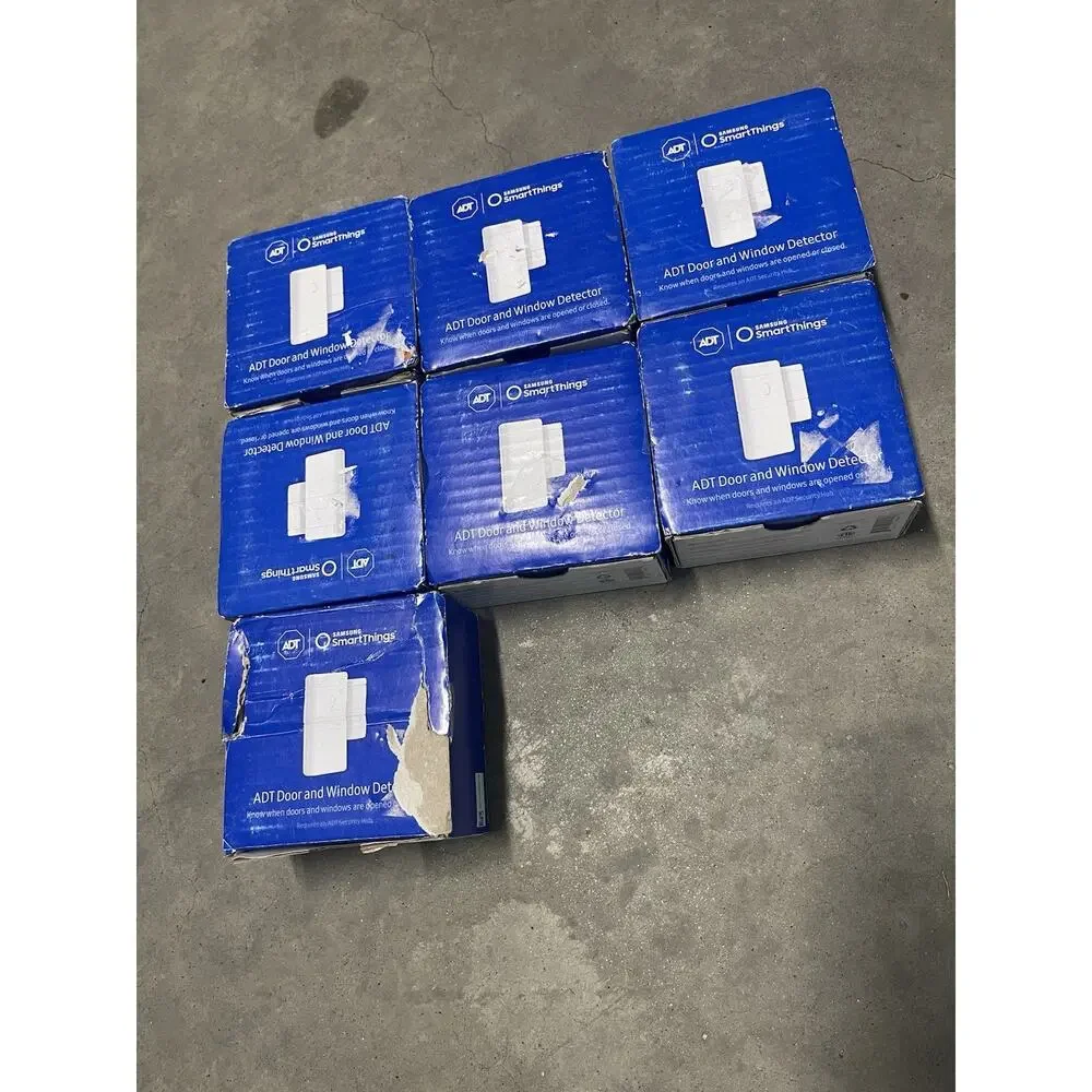 ADT Samsung SmartThings Door Window Sensors Lot of 7 Security Detectors